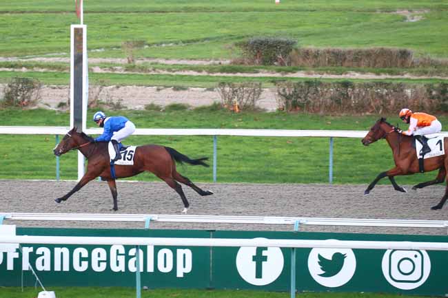 Photo d'arrivée de la course pmu PRIX DE LA PLACIERE à DEAUVILLE le Mercredi 30 novembre 2022