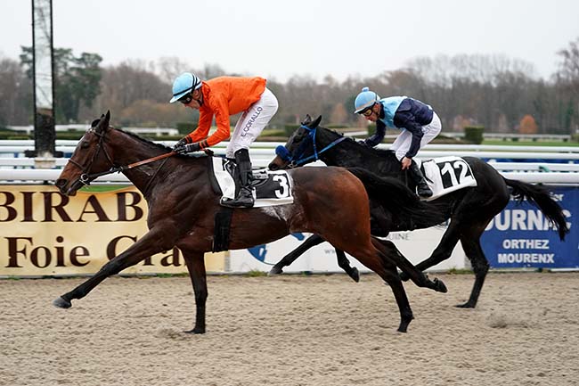 Photo d'arrivée de la course pmu PRIX D'OLORON à PAU le Mardi 20 décembre 2022