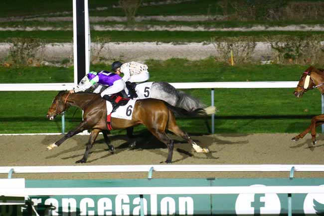 Photo d'arrivée de la course pmu PRIX DE MOULINES à DEAUVILLE le Jeudi 29 décembre 2022