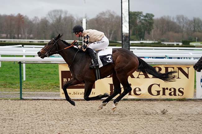 Photo d'arrivée de la course pmu PRIX DE MADIRAN à PAU le Lundi 2 janvier 2023