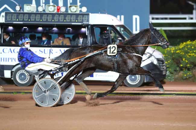 Photo d'arrivée de la course pmu PRIX METEOR II à CAGNES-SUR-MER le Jeudi 12 janvier 2023