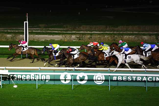 Photo d'arrivée de la course pmu PRIX DU PAYS D'OUCHE à DEAUVILLE le Vendredi 20 janvier 2023