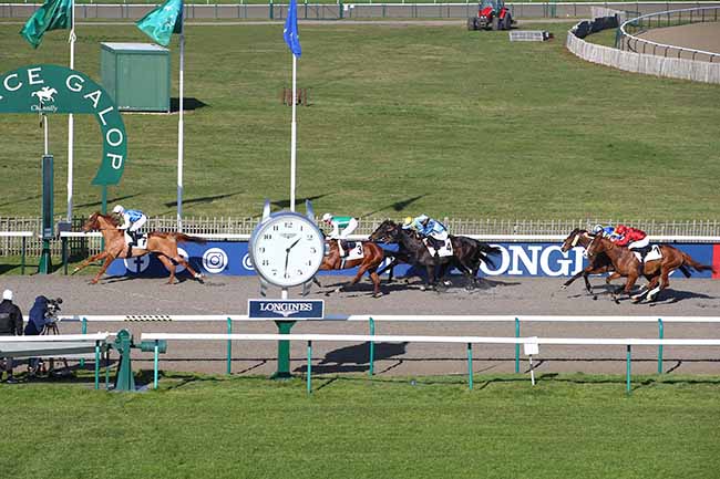 Photo d'arrivée de la course pmu PRIX DE PLAILLY à CHANTILLY le Lundi 6 février 2023