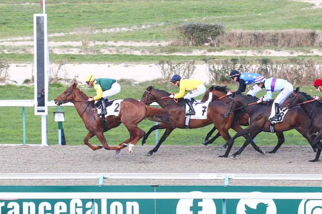 Photo d'arrivée de la course pmu PRIX D'AREGENUA à DEAUVILLE le Vendredi 10 février 2023