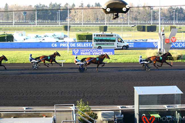 Photo d'arrivée de la course pmu PRIX DE SELESTAT à PARIS-VINCENNES le Lundi 13 février 2023