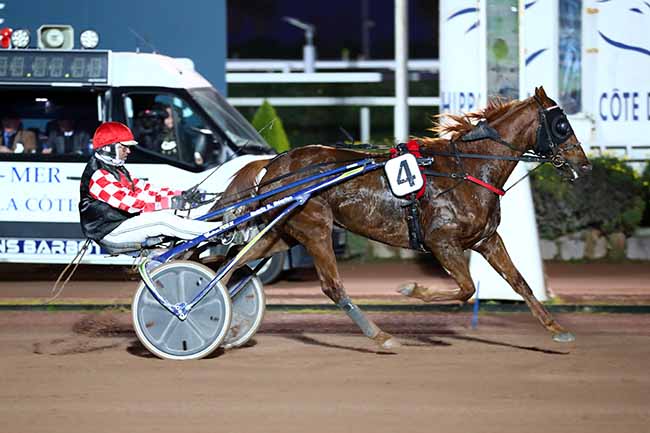 Photo d'arrivée de la course pmu PRIX DE GOLEGA à CAGNES-SUR-MER le Vendredi 17 février 2023