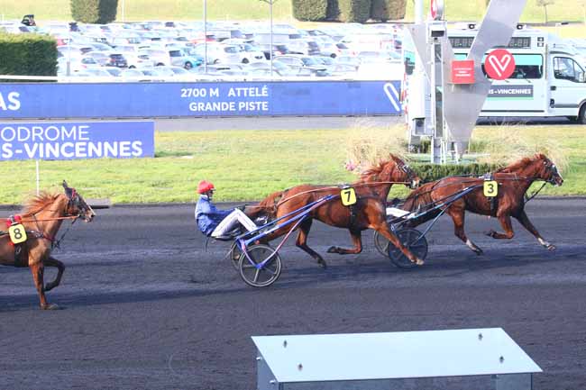 Photo d'arrivée de la course pmu PRIX D'ARRAS à PARIS-VINCENNES le Dimanche 19 février 2023