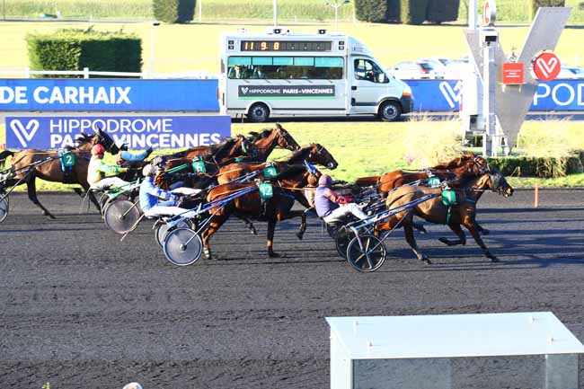 Photo d'arrivée de la course pmu PRIX DE CARHAIX à PARIS-VINCENNES le Lundi 20 février 2023