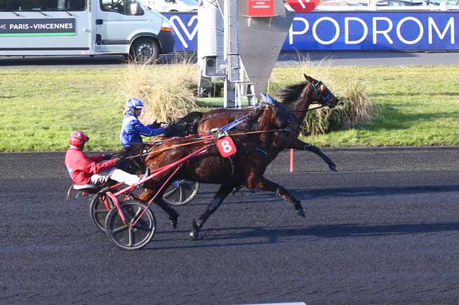 Photo d'arrivée de la course pmu PRIX DE JALLAIS à PARIS-VINCENNES le Mardi 21 février 2023