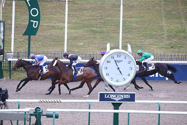 Photo d'arrivée de la course pmu PRIX DE GOURNAY à CHANTILLY le Mardi 7 mars 2023