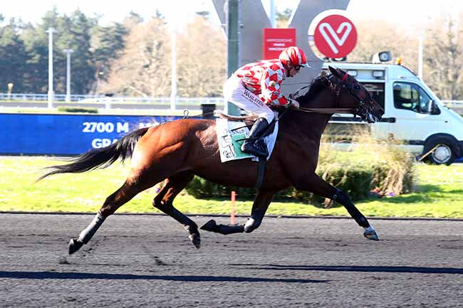 Photo d'arrivée de la course pmu PRIX ALMANON à PARIS-VINCENNES le Mardi 4 avril 2023