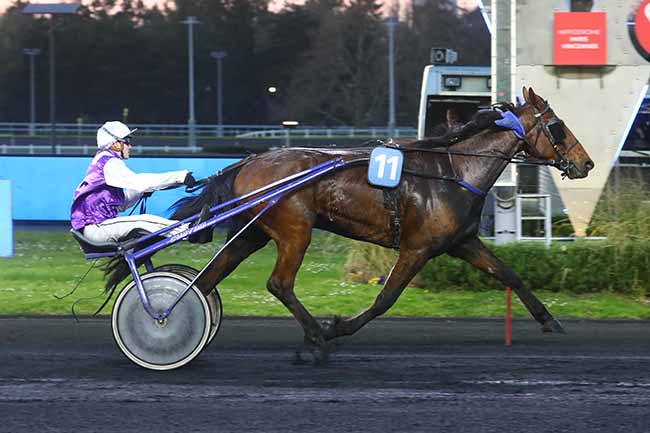 Photo d'arrivée de la course pmu PRIX AUGUSTA à PARIS-VINCENNES le Mardi 4 avril 2023