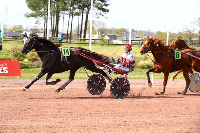 Photo d'arrivée de la course pmu PRIX TIMOKO à ANGERS le Mercredi 5 avril 2023