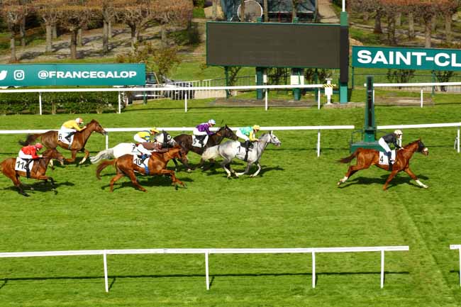 Photo d'arrivée de la course pmu PRIX MY LOVE à SAINT CLOUD le Vendredi 7 avril 2023
