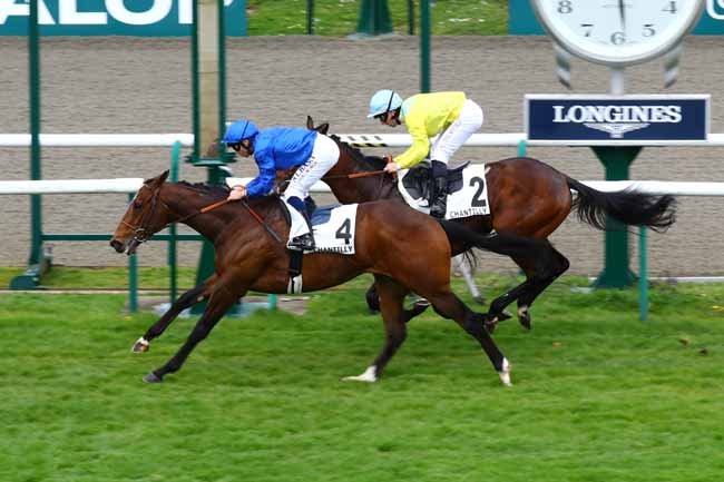 Photo d'arrivée de la course pmu PRIX DE FRAUENFELD à CHANTILLY le Mardi 11 avril 2023