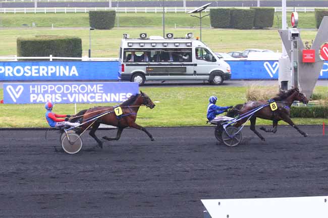 Photo d'arrivée de la course pmu PRIX PROSERPINA à PARIS-VINCENNES le Mardi 11 avril 2023
