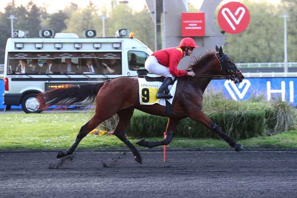 Photo d'arrivée de la course pmu PRIX ANNA à PARIS-VINCENNES le Mardi 2 mai 2023