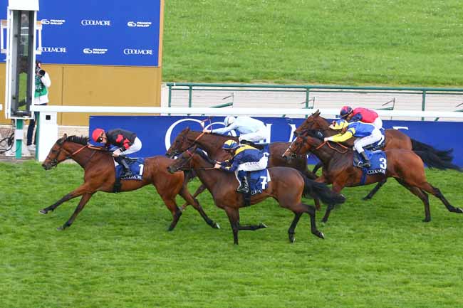 Photo d'arrivée de la course pmu ST MARK'S BASILICA COOLMORE PRIX SAINT-ALARY à LONGCHAMP le Dimanche 14 mai 2023