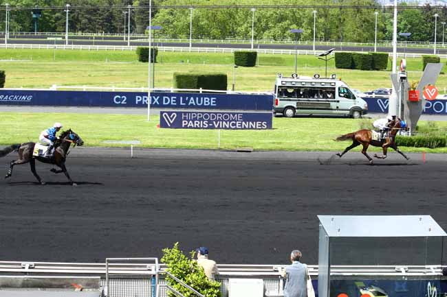 Photo d'arrivée de la course pmu PRIX DE L'AUBE à PARIS-VINCENNES le Mercredi 17 mai 2023