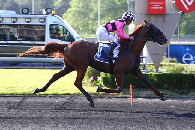 Photo d'arrivée de la course pmu PRIX LAVATER - ETRIER 4 ANS Q3 à PARIS-VINCENNES le Vendredi 2 juin 2023