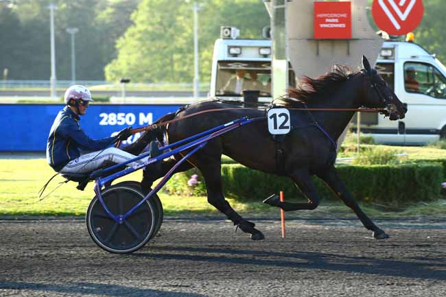 Photo d'arrivée de la course pmu PRIX PYTHIA à PARIS-VINCENNES le Vendredi 2 juin 2023