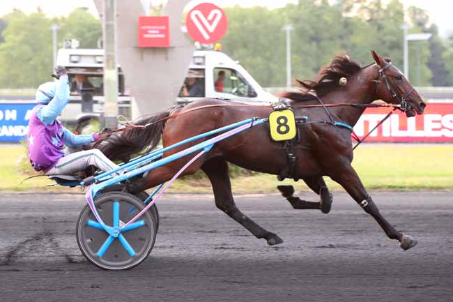 Photo d'arrivée de la course pmu PRIX FRANCE ANTILLES - PRIX DE GIEN à PARIS-VINCENNES le Vendredi 9 juin 2023