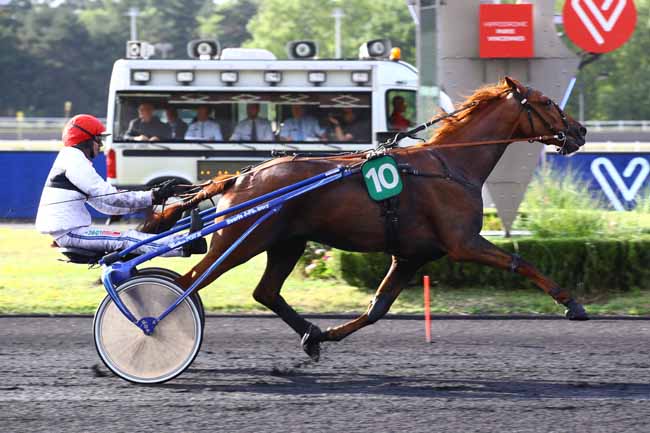 Photo d'arrivée de la course pmu PRIX CAMILLA à PARIS-VINCENNES le Mardi 20 juin 2023