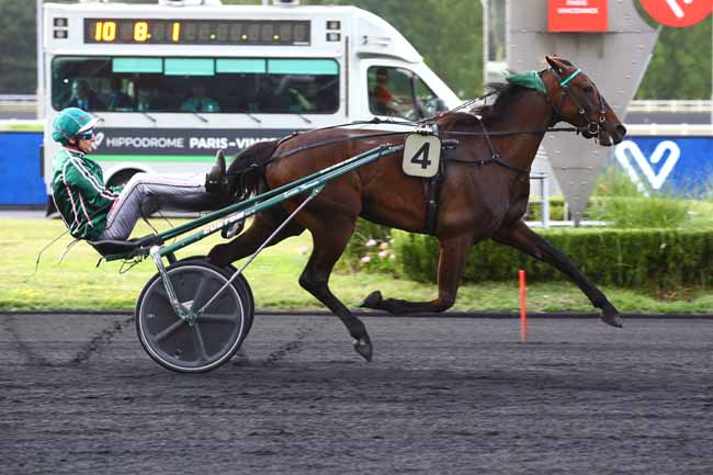 Photo d'arrivée de la course pmu PRIX MELPOMENE à PARIS-VINCENNES le Vendredi 23 juin 2023