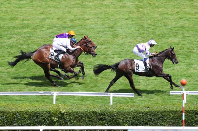 Photo d'arrivée de la course pmu PRIX IDALIE à SAINT CLOUD le Vendredi 23 juin 2023
