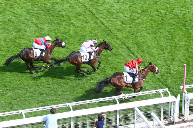 Photo d'arrivée de la course pmu PRIX PHARAON à AUTEUIL le Mardi 27 juin 2023