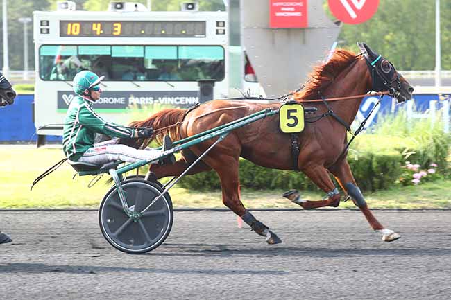 Photo d'arrivée de la course pmu PRIX ECHO à PARIS-VINCENNES le Mardi 27 juin 2023