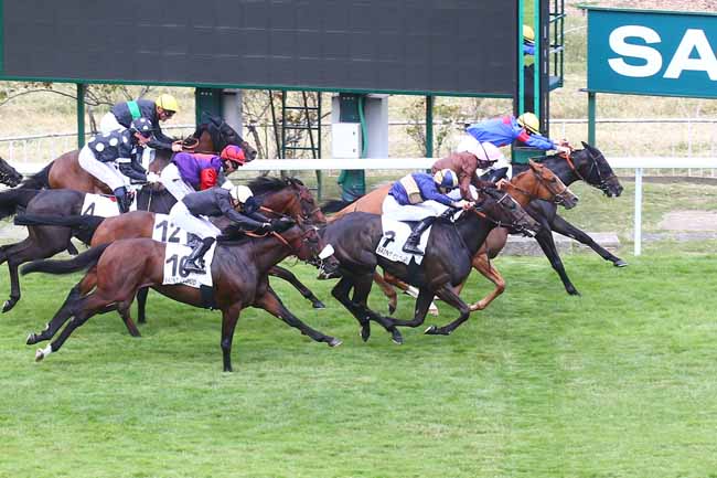 Photo d'arrivée de la course pmu PRIX DE SAINT-JEAN-LIGOURE à SAINT CLOUD le Samedi 8 juillet 2023