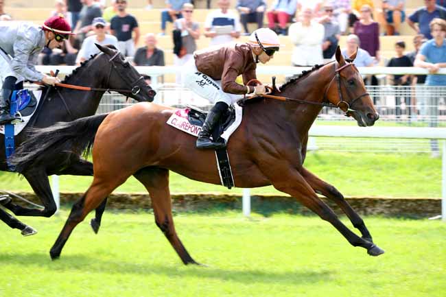 Photo d'arrivée de la course pmu PRIX ZETURF (PRIX MOLVEDO) à CLAIREFONTAINE le Vendredi 18 août 2023