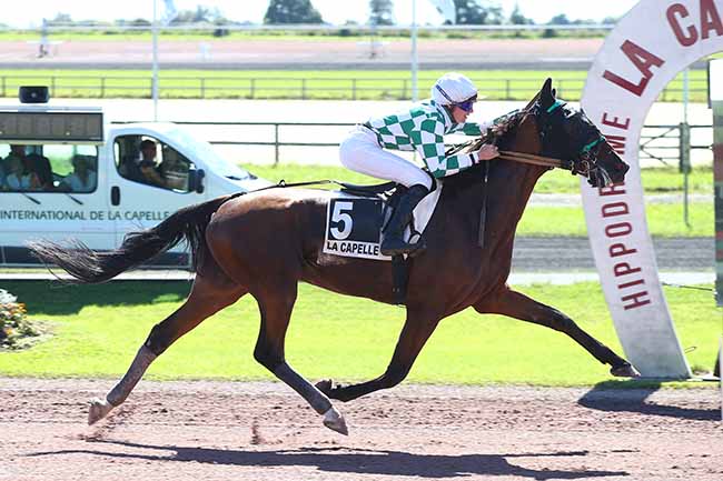 Photo d'arrivée de la course pmu PRIX FRANCOIS CAILLE à LA CAPELLE le Mercredi 6 septembre 2023