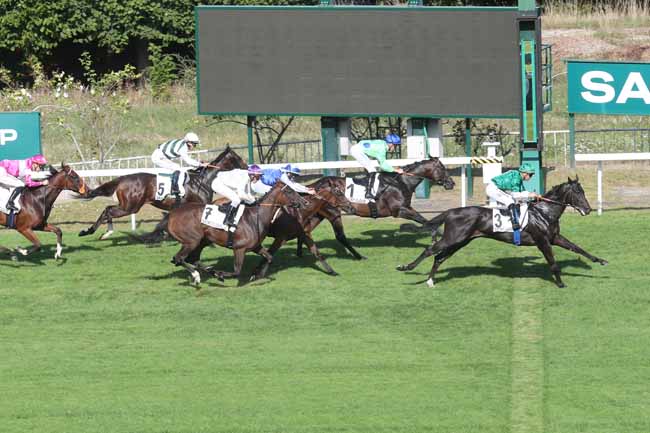 Photo d'arrivée de la course pmu PRIX DE PIGALLE à SAINT CLOUD le Lundi 11 septembre 2023