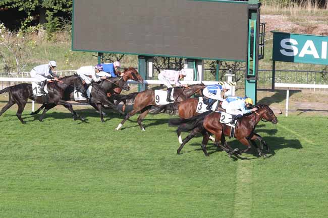 Photo d'arrivée de la course pmu PRIX SOYA à SAINT CLOUD le Lundi 11 septembre 2023