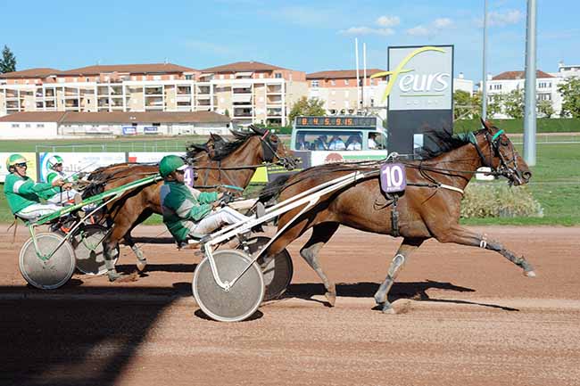 Photo d'arrivée de la course pmu PRIX ERGALIS à FEURS le Mercredi 20 septembre 2023