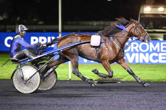 Photo d'arrivée de la course pmu PRIX MARCEL DEJEAN à PARIS-VINCENNES le Vendredi 20 octobre 2023