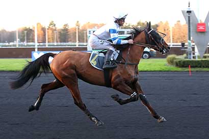 Photo d'arrivée de la course pmu PRIX DE FERRIERES à PARIS-VINCENNES le Mardi 28 novembre 2023