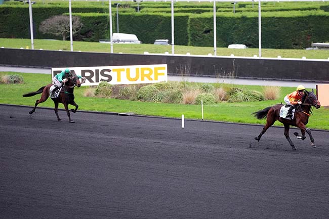 Photo d'arrivée de la course pmu PRIX DE LA FERTE-VIDAME à PARIS-VINCENNES le Mercredi 13 décembre 2023