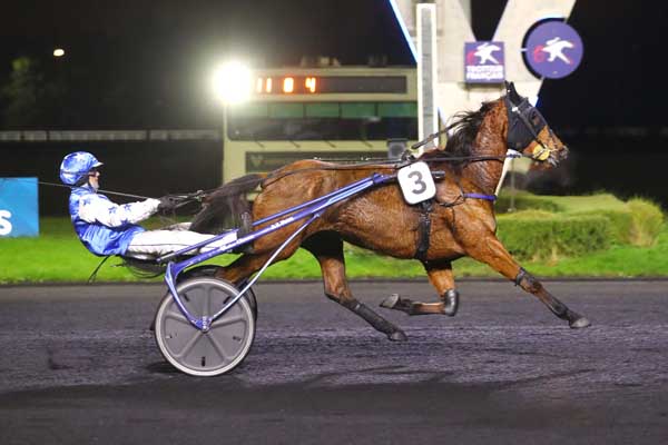 Photo d'arrivée de la course pmu PRIX DE BIDART à PARIS-VINCENNES le Mardi 19 décembre 2023