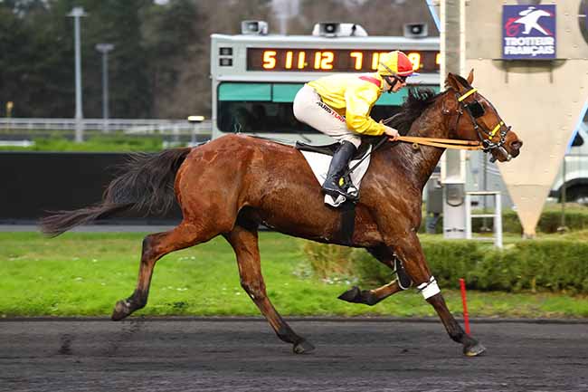 Photo d'arrivée de la course pmu PRIX DE ROSTRENEN à PARIS-VINCENNES le Vendredi 29 décembre 2023