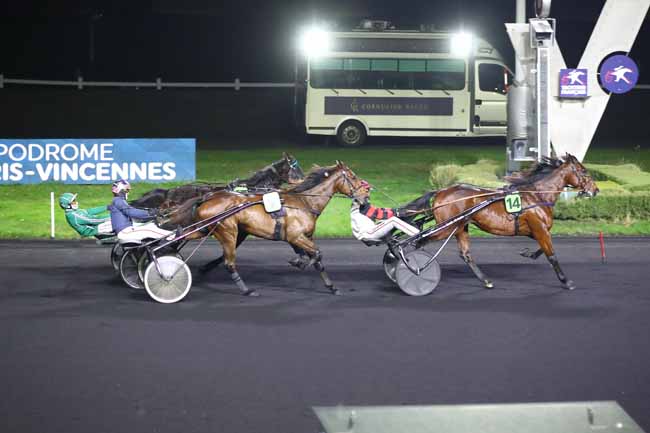 Photo d'arrivée de la course pmu PRIX DE SALON DE PROVENCE à PARIS-VINCENNES le Dimanche 7 janvier 2024