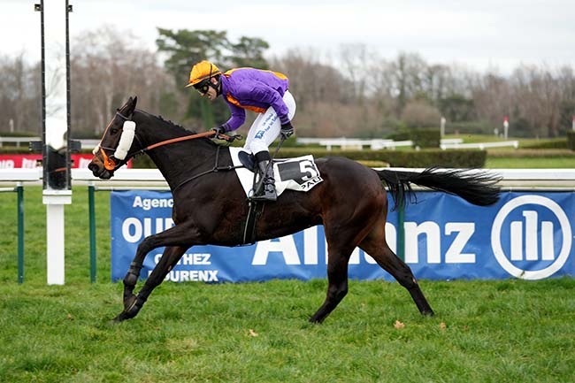 Photo d'arrivée de la course pmu PRIX EQUIDIA (PRIX RENE CRAMAIL) à PAU le Lundi 22 janvier 2024