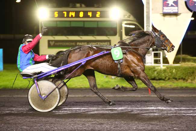 Photo d'arrivée de la course pmu PRIX D'ORLEANS à PARIS-VINCENNES le Lundi 22 janvier 2024