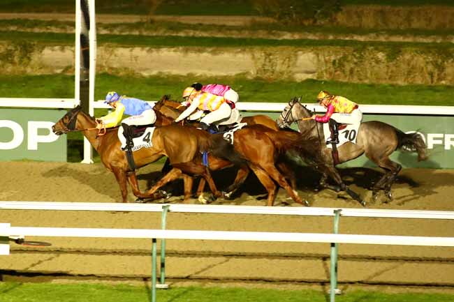 Photo d'arrivée de la course pmu PRIX DES CRESSONNIERES à DEAUVILLE le Vendredi 2 février 2024