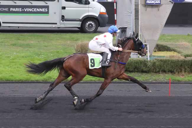 Photo d'arrivée de la course pmu PRIX EDOUARD MARCILLAC à PARIS-VINCENNES le Vendredi 16 février 2024