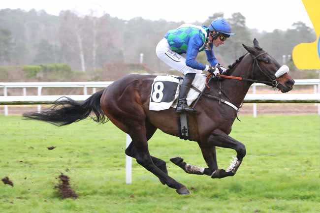 Photo d'arrivée de la course pmu PRIX DES HERONNIERES à FONTAINEBLEAU le Lundi 26 février 2024