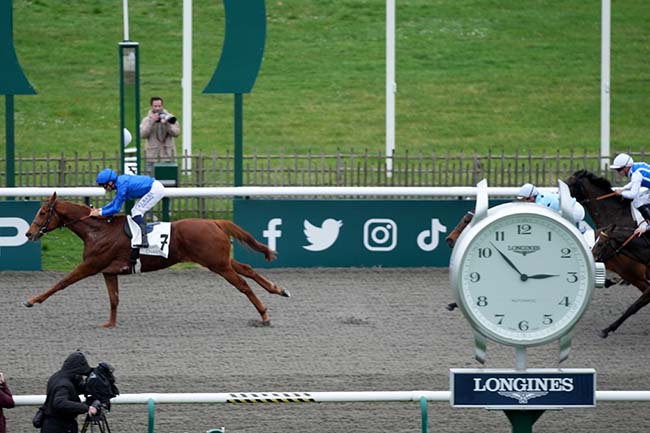 Photo d'arrivée de la course pmu PRIX DE MONTSOULT à CHANTILLY le Jeudi 29 février 2024