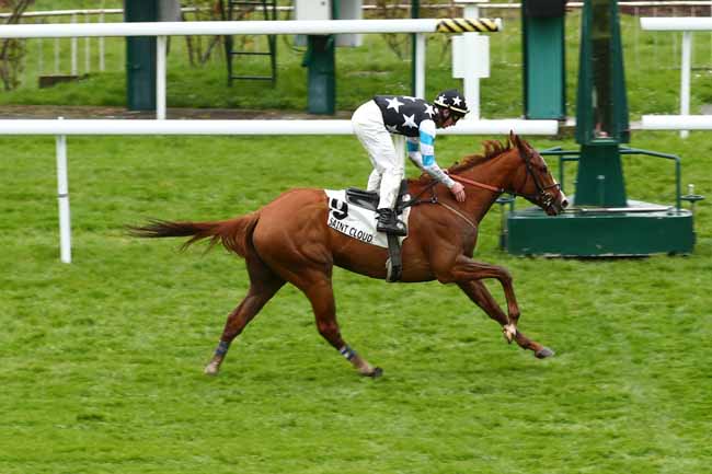 Photo d'arrivée de la course pmu PRIX MIRSKA à SAINT CLOUD le Mardi 26 mars 2024